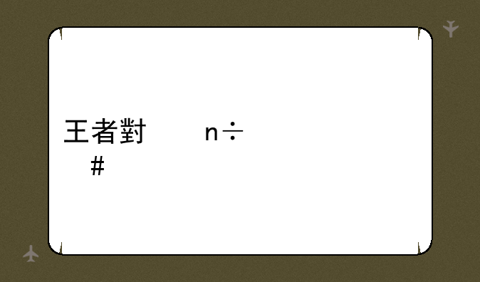 王者小国标什么样